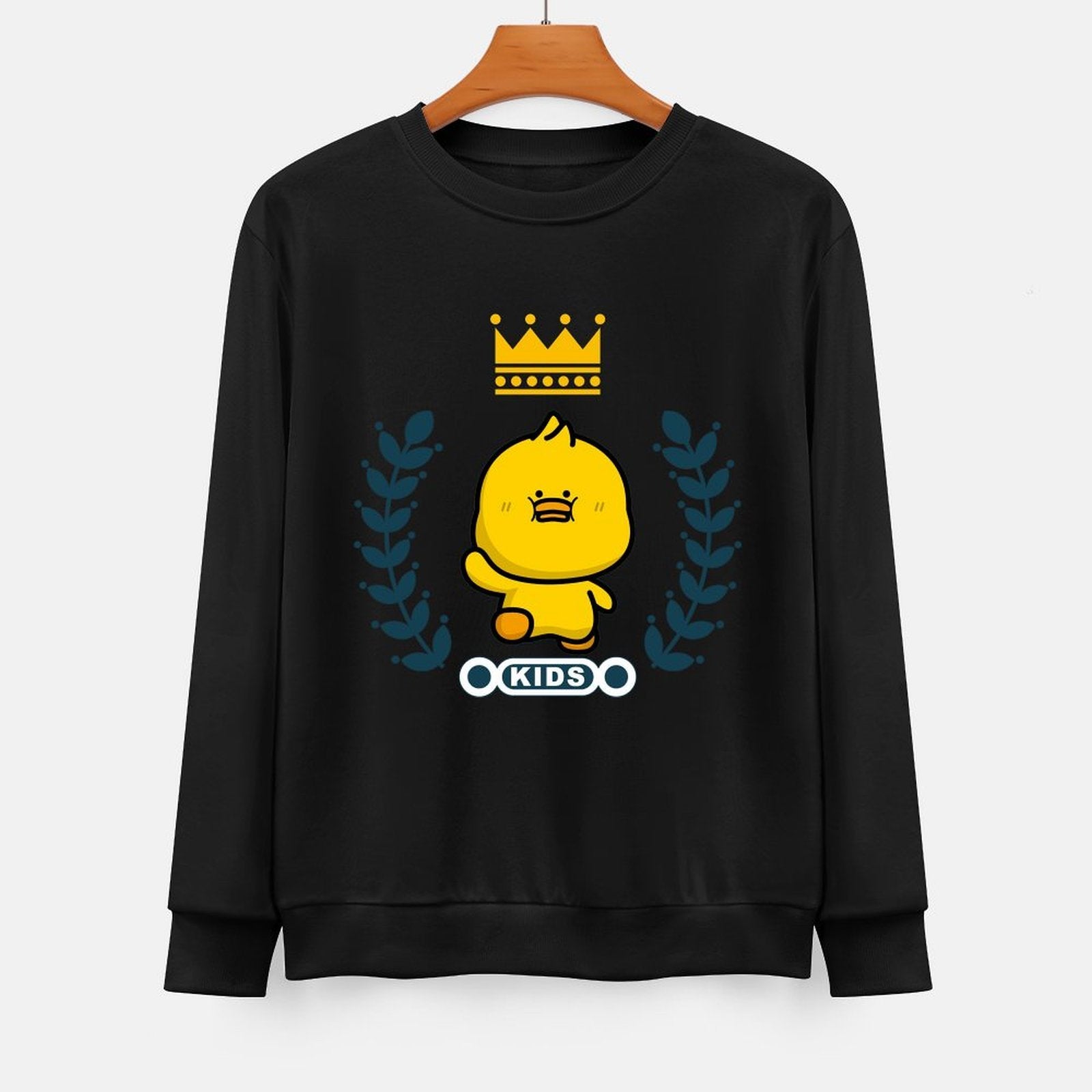 Front Patterned Long Sleeve Top Series